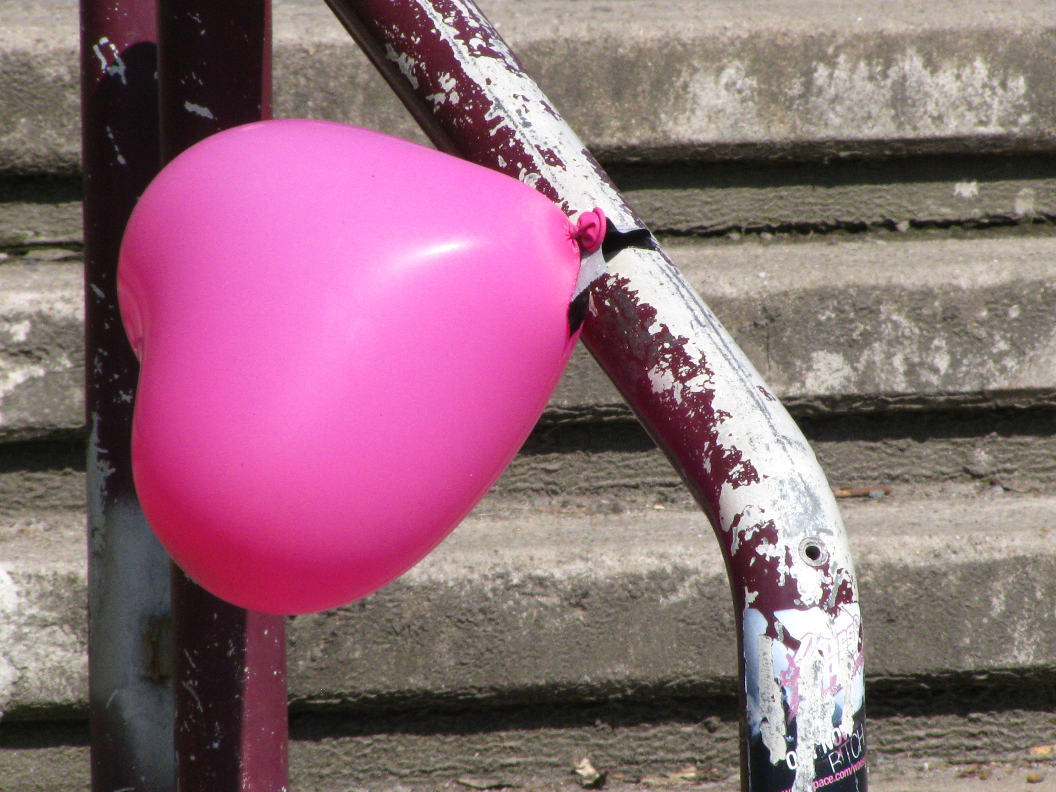 Balloon and Stairs